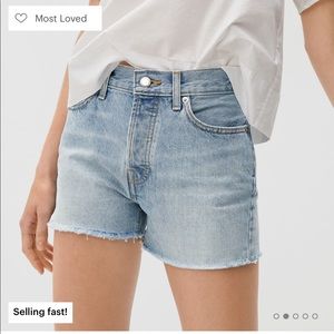 Everlane Relaxed 90’s short, new without tags